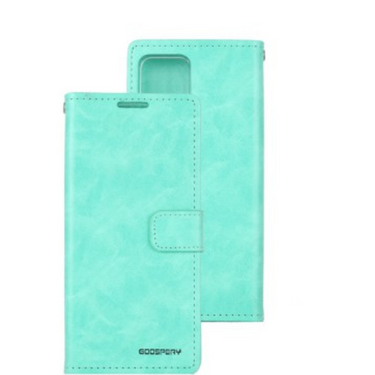 iPhone 12 Pro Max Compatible Case Cover With Premium Bluemoon Diary - Mint